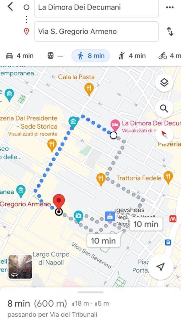 Dimora Dei Decumani Acomodação com café da manhã Nápoles Exterior foto